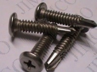 Wafer Head Stainless Steel Self Drilling Screws